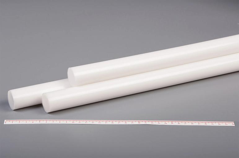 Полиацеталь стержень ПОМ-С Ф 30 мм (L=1000 мм, ~1,1 кг) фото 1