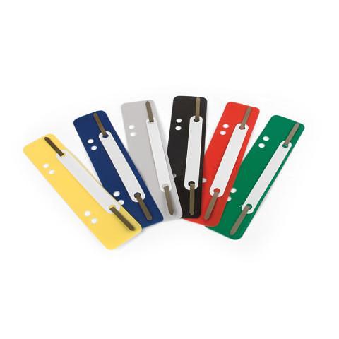 Вставка-скоросшиватель для регистратора, 25 шт/уп, красный фото 1