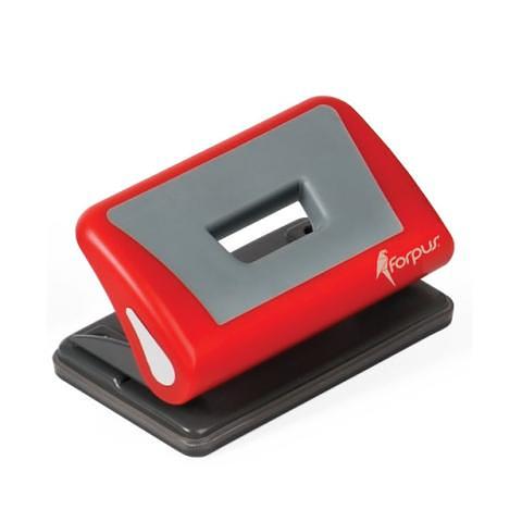 Дырокол до 10л, красный, Forpus P210MN фото 1