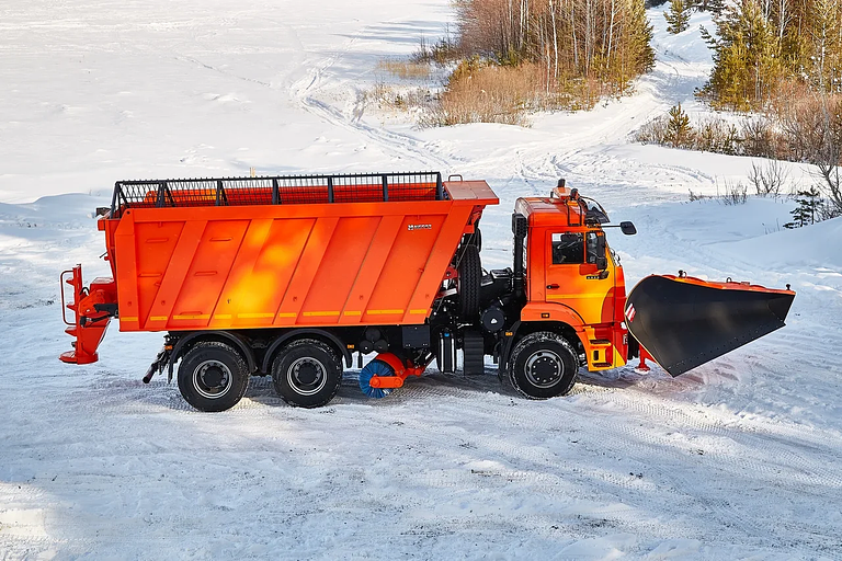 Зимний комплект оборудования на Камаз-6520 фото 6