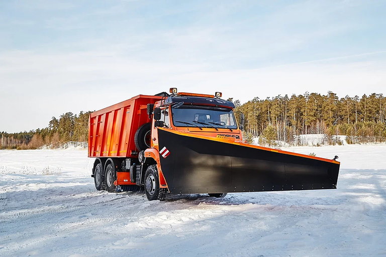 Зимний комплект оборудования на Камаз-6520 фото 7