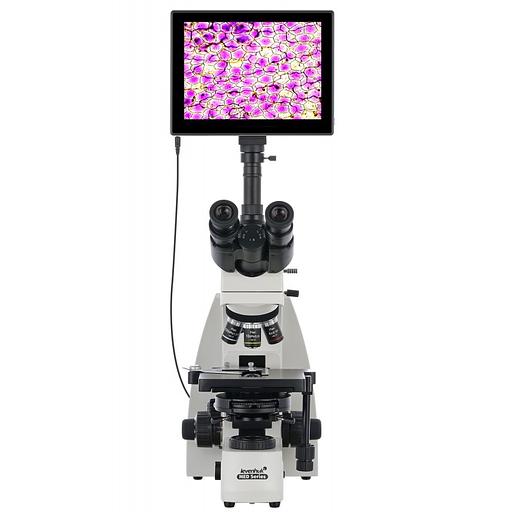 Levenhuk MED D45T LCD микроскоп цифровой тринокулярный > фото 4