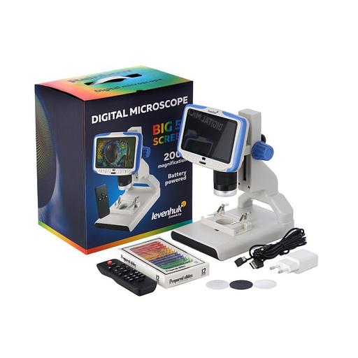 Микроскоп цифровой Levenhuk Rainbow DM500 LCD > фото 2