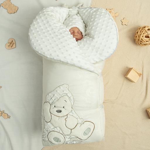 №239 Комплект на выписку «Радость» молочный ОПТ фото 4