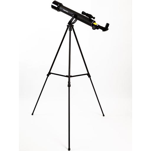 Praktica Телескоп Junior 50/600AZ, линза Барлоу, лунный фильтр, стальная тренога, черный > фото 3