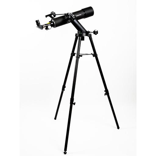 Praktica Телескоп Vega 90/600, искатель red dot, адаптер для смартфона, стальная тренога, черный > фото 5