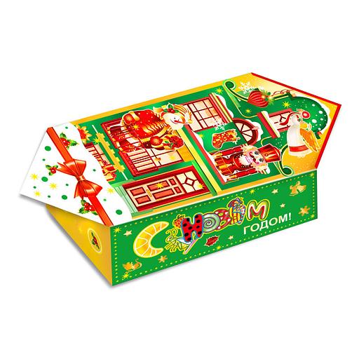 Подарок конфетный домик 400 гр фото 1