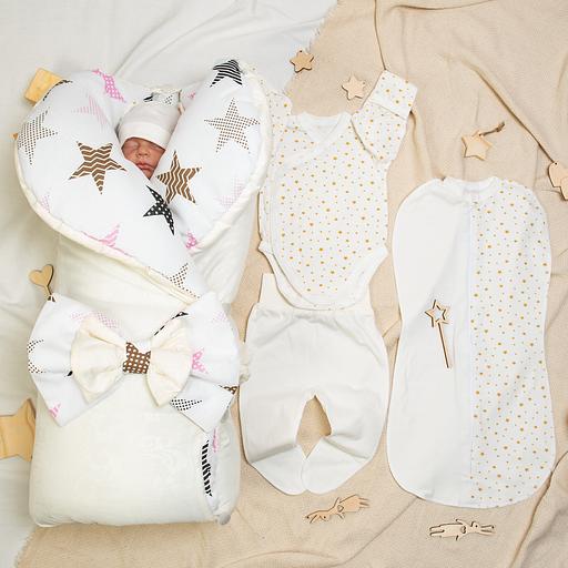 №100 Комплект на выписку «Orion»для девочки ОПТ фото 1