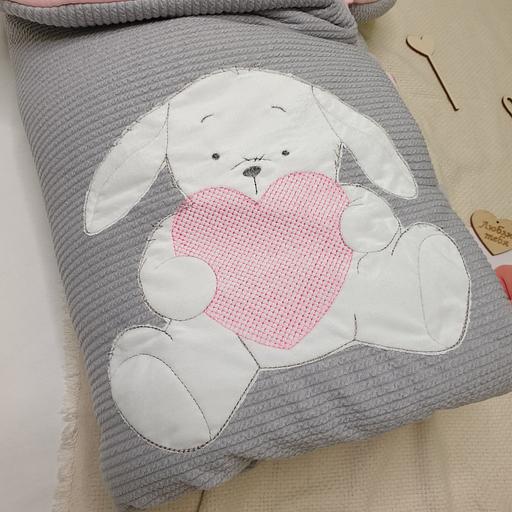 № 430 Комплект на выписку «Лапуля», розовый ОПТ фото 3