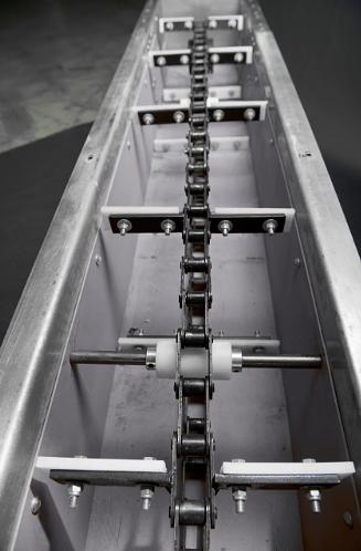 Скребковый конвейер с футеровкой КСЦ-200 фото 1