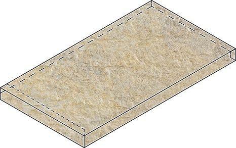 Ступень Italon District X2 угловая левая Сэнд 60х33 фото 1