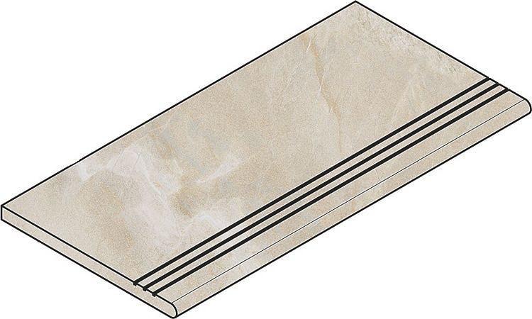 Ступень Italon Манетик X2 Закруглённая Грип Минерал Уайт фото 1