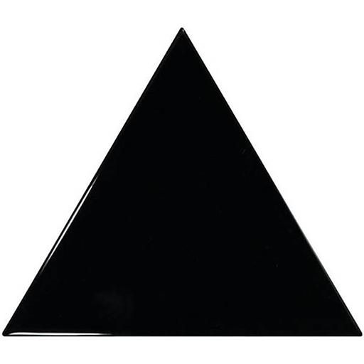 Плитка Equipe Scale Triangolo Black 10,8x12,4 фото 1