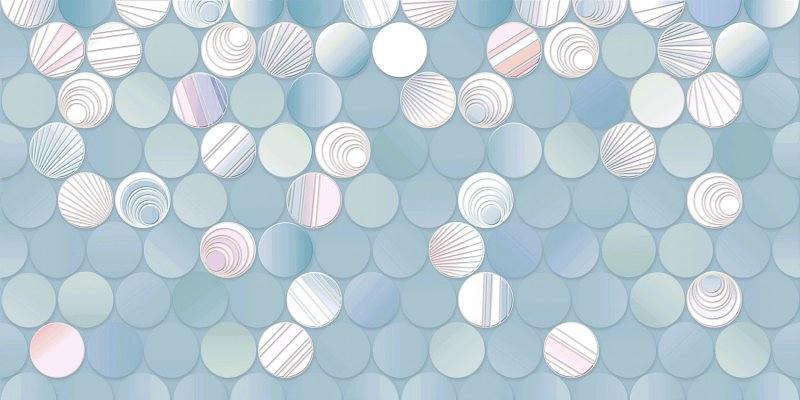 Плитка Alma Ceramica Bolle Blue Mix фото 1