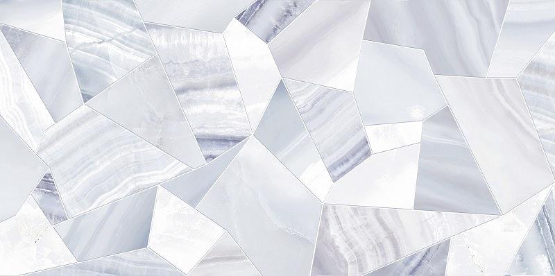 Плитка Alma Ceramica Bergamo 249x500 голубой Глянцевая (TWU09BGM017) фото 1