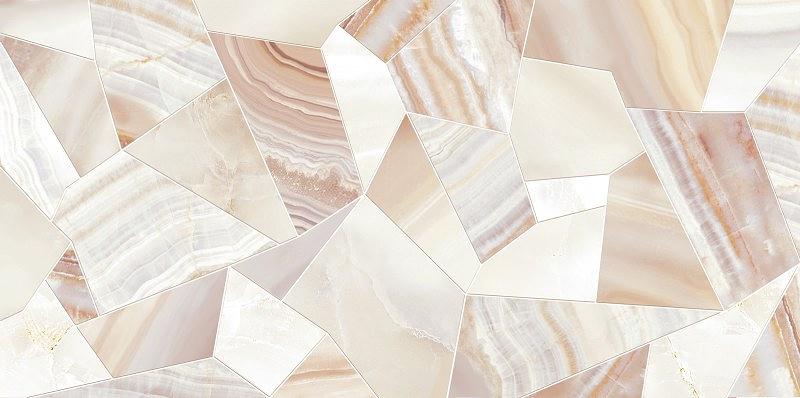 Плитка Alma Ceramica Bergamo 249x500 бежевый Глянцевая (TWU09BGM014) фото 1