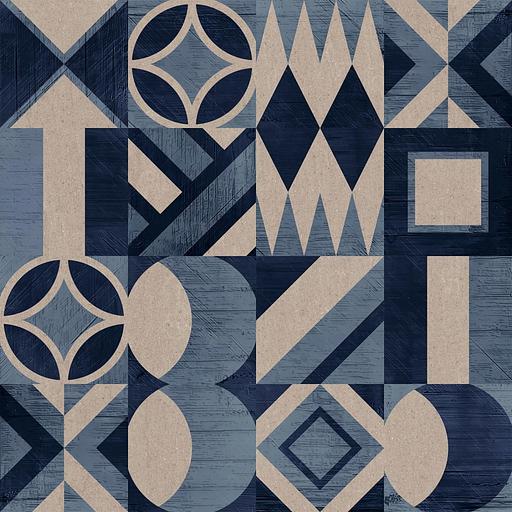 Напольный декор Kerama Marazzi Базальто обрезной многоцветный фото 1