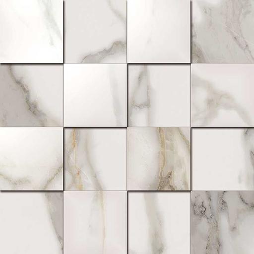 Мозаика Italon Charme Evo Calacatta Mosaico 3D фото 1
