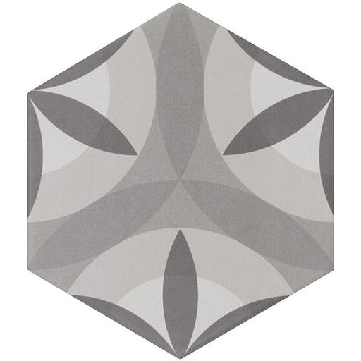 Керамогранит Equipe Hexatile Nature B&W NEW 17,5x20 фото 1