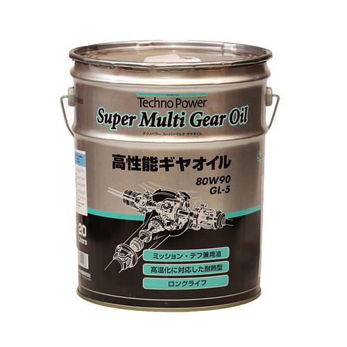 Масло трансмиссионное 80W90 GL-5 20л (283) Techno Power Gear oil (Япония) фото 1