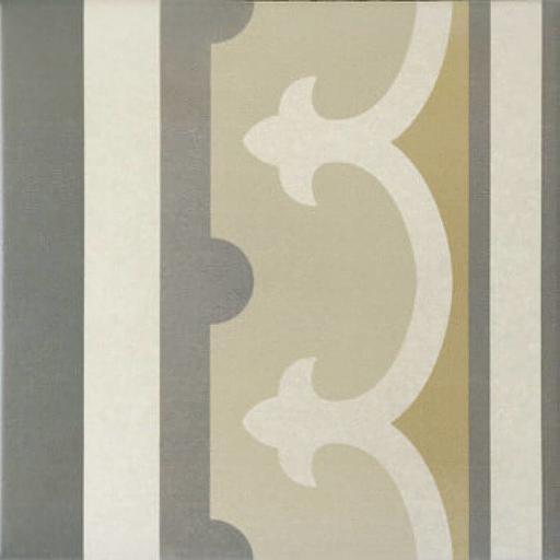 Керамогранит Equipe Caprice Burgundy Border 20x20 фото 1