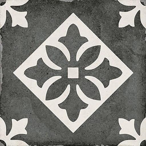 Керамогранит Equipe Art Nouveau Padua Black 20x20 фото 1