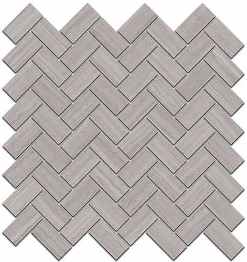 Декор Kerama Marazzi Грасси серый мозаичный (SG19002) фото 1