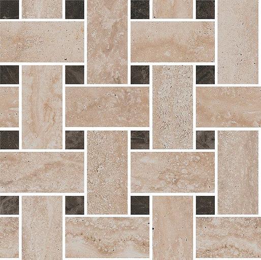 Декор Kerama Marazzi Амбуаз беж светлый мозаичный фото 1