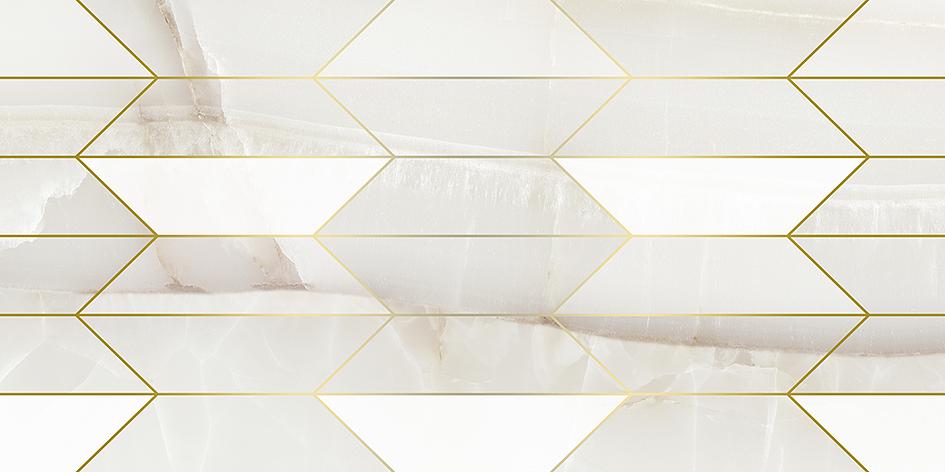 Декор Laparet Dreams бежевый 25х50 фото 1