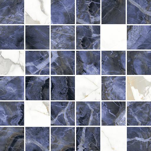 Мозаика Laparet Laurel микс синий 29,7х29,7 фото 1
