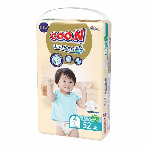 Подгузник GOO.N «Premium soft» размер 4, 52 шт ОПТ фото 1