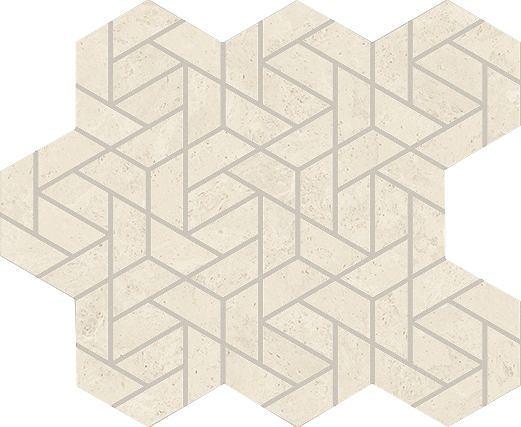 Мозаика Italon Metropolis Royal Ivory Mosaico Icon 28,6х34,7 фото 1