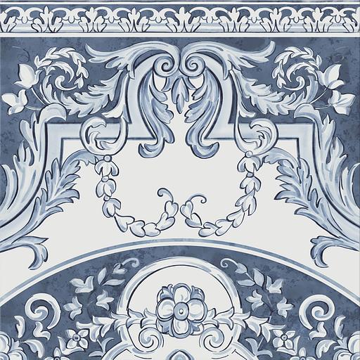 Декор Kerama Marazzi Алмаш продолжение угла синий 300x300 фото 1