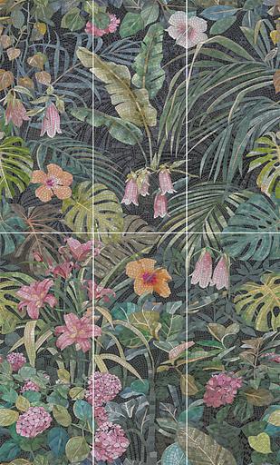 Панно Kerama Marazzi Альвао глянцевый (из 6-ти плиток) 600x1000 фото 1