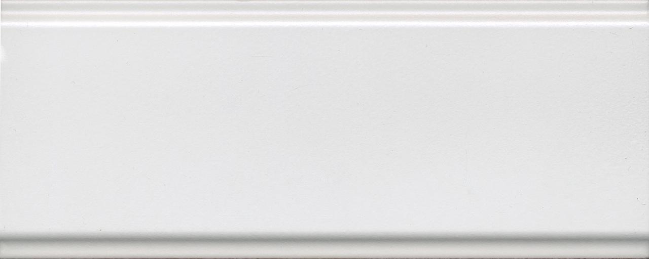 Бордюр Kerama Marazzi Магнолия белый матовый обрезной 120x300 фото 1