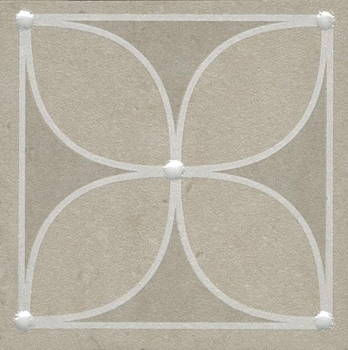 Декор Kerama Marazzi Туф Вставка бежевый светлый матовый 77x77 фото 1