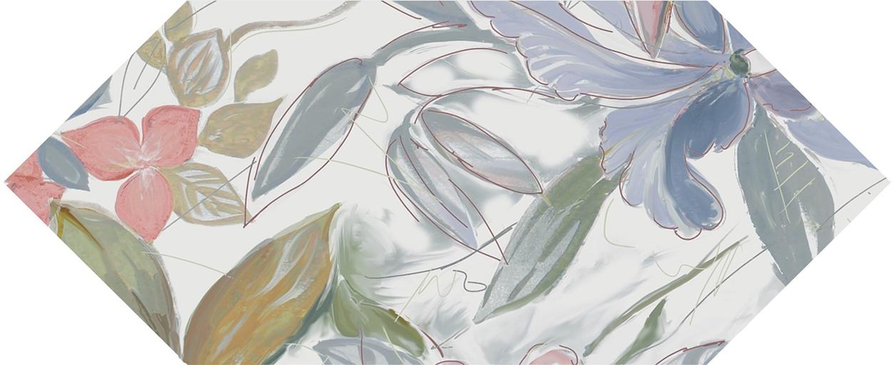 Декор Kerama Marazzi Фурнаш 4 глянцевый 140x340 фото 1