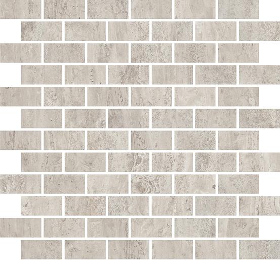 Декор Kerama Marazzi Эвора мозаичный бежевый светлый глянцевый 300x320 фото 1