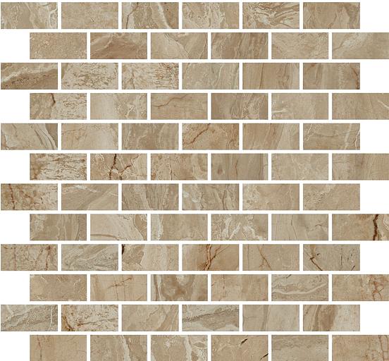 Декор Kerama Marazzi Эвора мозаичный бежевый глянцевый 300x320 фото 1