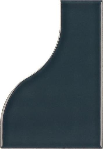 Плитка Equipe Curve Ink Blue Gloss 83x120 фото 1