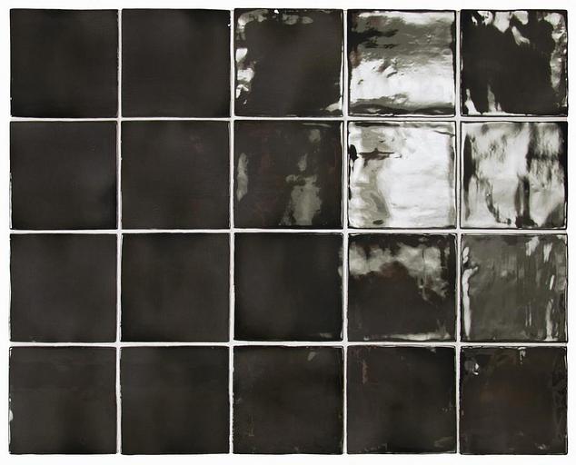 Плитка Equipe Manacor Black 100x100 фото 1