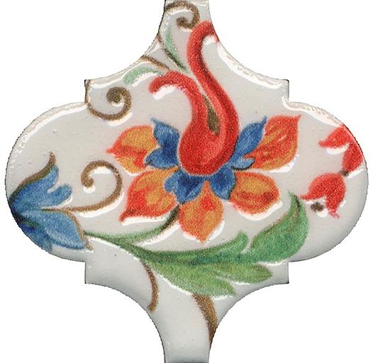 Декор Kerama Marazzi Арабески Тоскана 7 глянцевый 65x65 фото 1