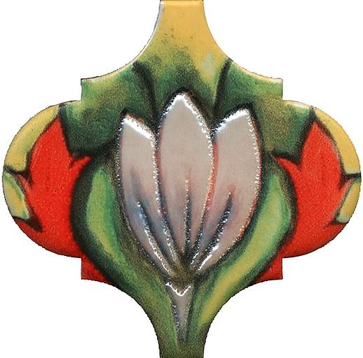 Декор Kerama Marazzi Арабески Тоскана 10 глянцевый 65x65 фото 1