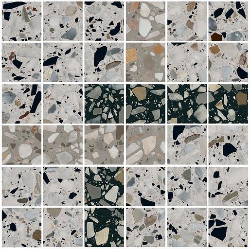 Декор Kerama Marazzi Бричиола 1 мозаичный лаппатированный 300x300 фото 1