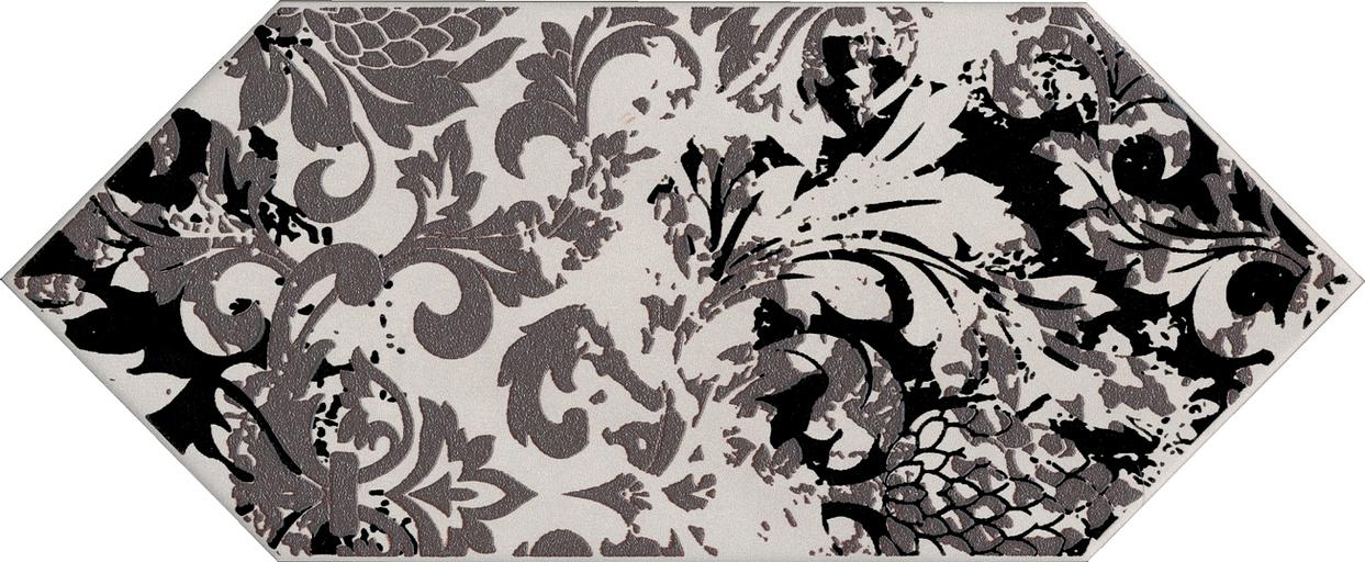 Декор Kerama Marazzi Каламита 2 серый светлый 140x340 фото 1