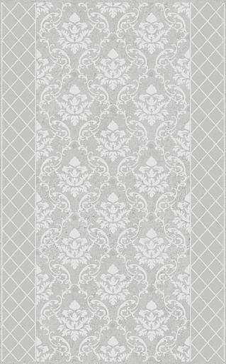 Декор Kerama Marazzi Мотиво серый светлый глянцевый 250x400 фото 1