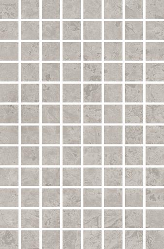 Декор Kerama Marazzi Ферони мозаичный серый матовый 200x300 фото 1