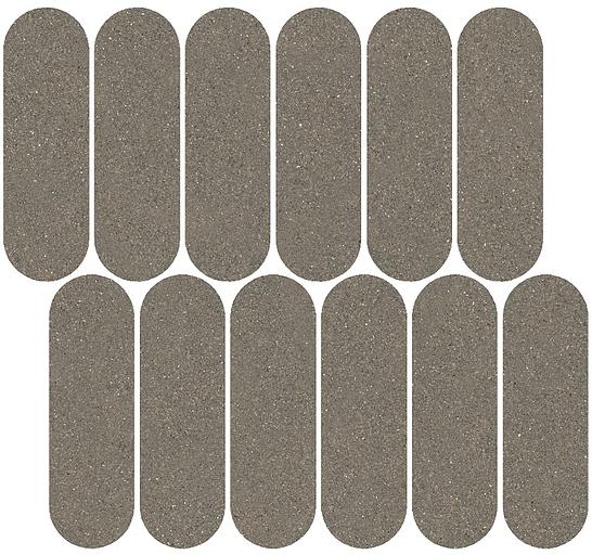 Декор Kerama Marazzi Джиминьяно наборный коричневый матовый 300x320 фото 1