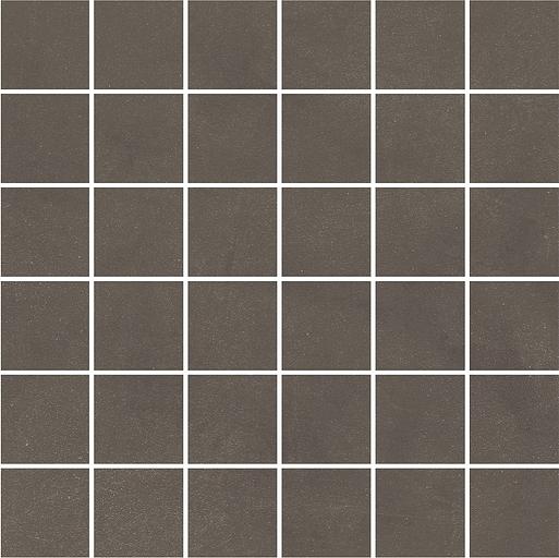 Декор Kerama Marazzi Про Чементо мозаичный коричневый темный матовый 300x300 фото 1