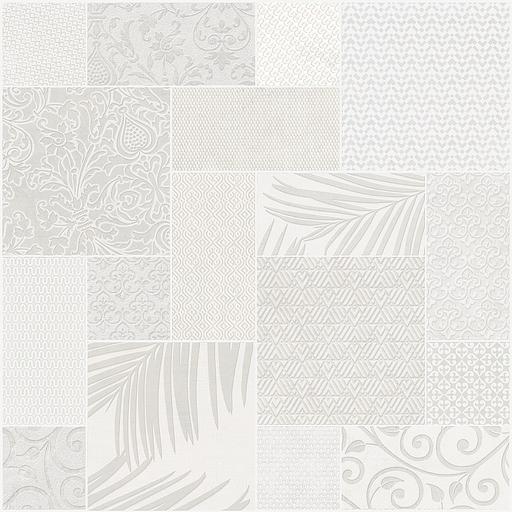 Панно Kerama Marazzi Тассо белый матовый обрезной 600x600 фото 1